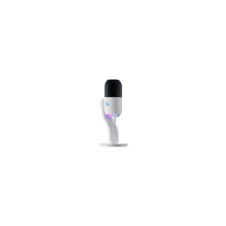 Logitech G Yeti GX Microphone - Superior Sound Quality, -55dBFS Supercardioid, Stunning White Finish